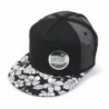 Vintage Year Premium Floral Hawaiian Cotton Twill Adjustable Snapback Baseball Caps - Flower/Black/Black Mesh - CF12CDN161F