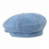 WITHMOONS Cotton newsboy KR3613 LightBlue in Men's Newsboy Caps