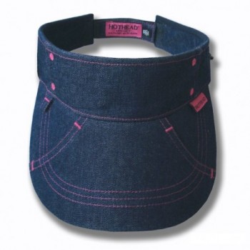 Hothead Large Brim Visor Denim in Women's Visors