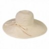 UPF 50+ Protective Packable Striped Travel Hat- 4" Brim - HS353 - Beige - CT1145M899Z