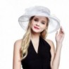 Womens Kentucky Summer Organza Church in Women's Sun Hats