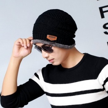 Sevetesco Beanie Scarf Thick Winter in Men's Skullies & Beanies