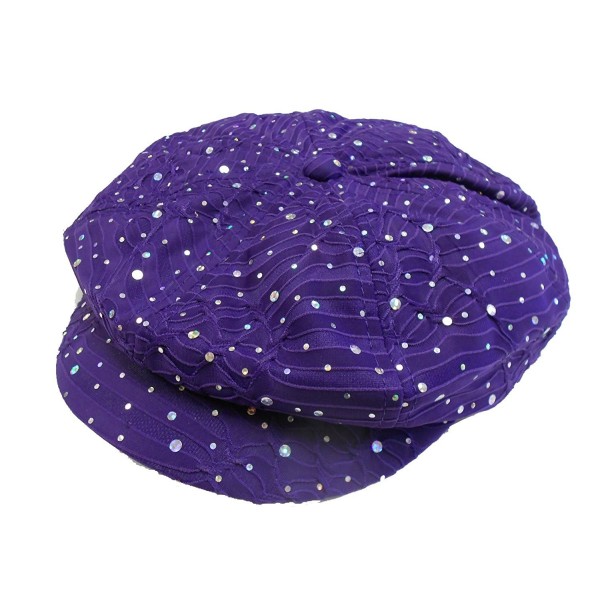 Glitter Newsboy Cap /// Purple /// Why pay more for the same hat? - CJ113R9OBEJ