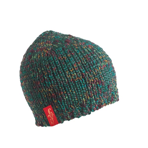 FU-R Headwear - Women's Toss with Pasta- Fleece Lined Hand Knit Beanie - Balsam - C411K6IETPF