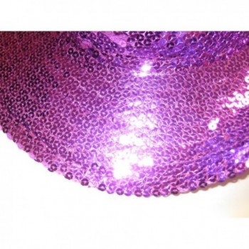 Western Purple Sequins Birthday Hat in Women's Cowboy Hats