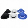 Wholesale Environmentally Friendly Hats - Paper Straw Hats Love Charm- Assorted Colors - CO12CC35U5J