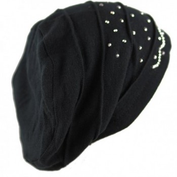 HAT DEPOT Womens Slouchy Handmade in Women's Skullies & Beanies