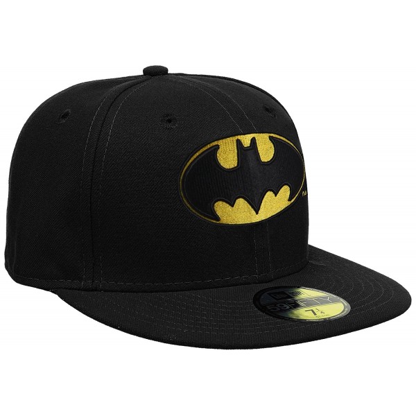 New Era 59Fifty Character Basic Batman Cap - Black - CU11D234M85