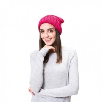 Lemef Confetti Stretch Beanie Slouchy in Women's Skullies & Beanies