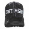 White Glitter Dog/Cat Mom Grey Trucker Baseball Cap Pet - Cat Mom - CE12KWG3YEH