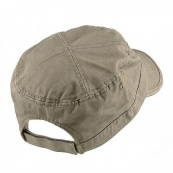 Enzyme Regular Solid Caps Khaki W35S45D in Women's Newsboy Caps