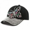 Depot Womens Butterfly Rhinestone Studed