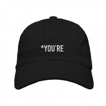 RedLight You're Embroidered Baseball Dad Hat Strapback - C518752HR66