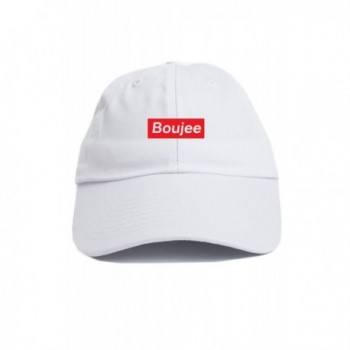 Boujee Supreme Custom Dad Hat Baseball Cap Unstructured New - White - CK17YUQC5UI
