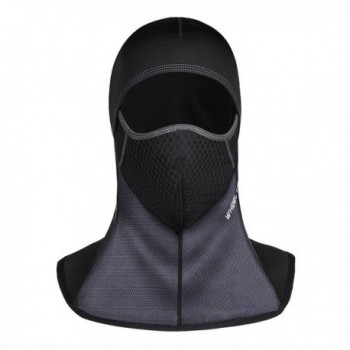 ROTTO Balaclava Ski Mask Motorcycle Cycling Thermal Windproof and Waterproof - Black-b(no Zipper) - C0189Y9XMW2