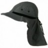 Dark Gray Outdoor Sun Flap in Women's Sun Hats