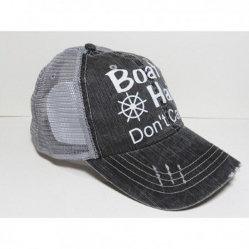 Glitter Distressed Trucker White Letters